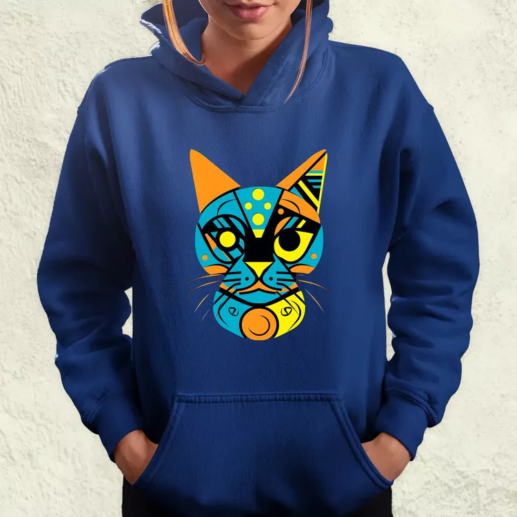Pop art graffiti macska v2 női pulóver