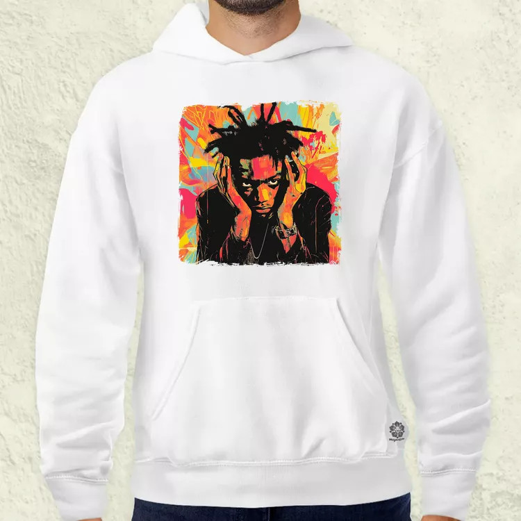 Basquiat pop art v5 férfi pulóver