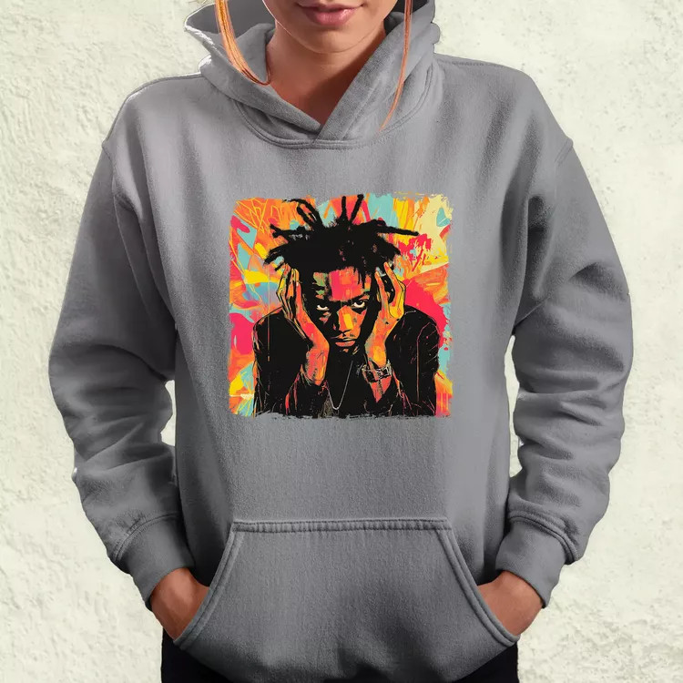 Basquiat pop art v5 női pulóver