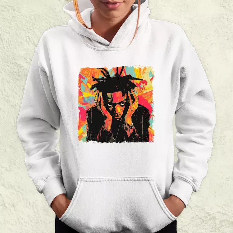 Basquiat pop art v5 női pulóver