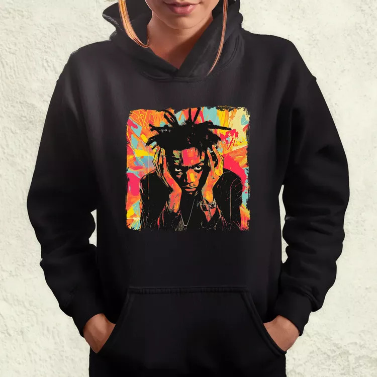 Basquiat pop art v5 női pulóver