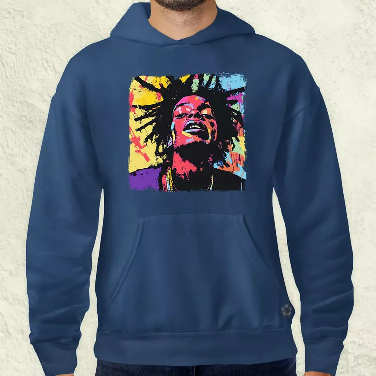 Basquiat pop art v6 férfi pulóver