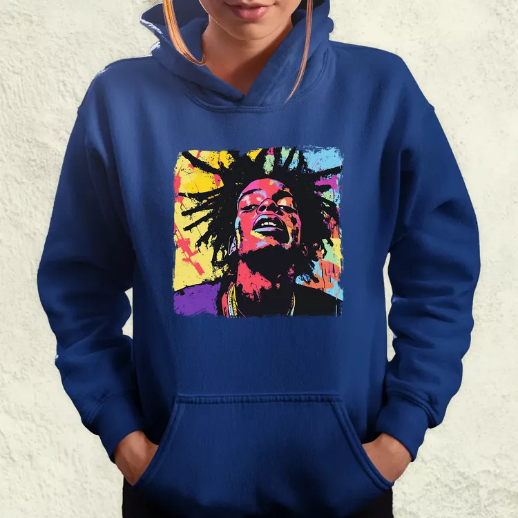 Basquiat pop art v6 női pulóver