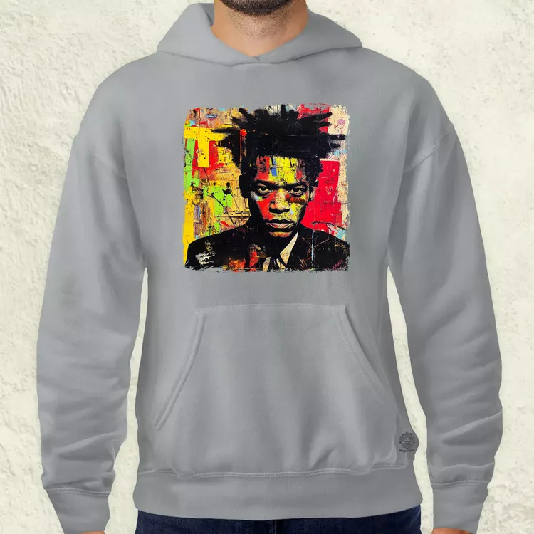 Basquiat pop art v7 férfi pulóver