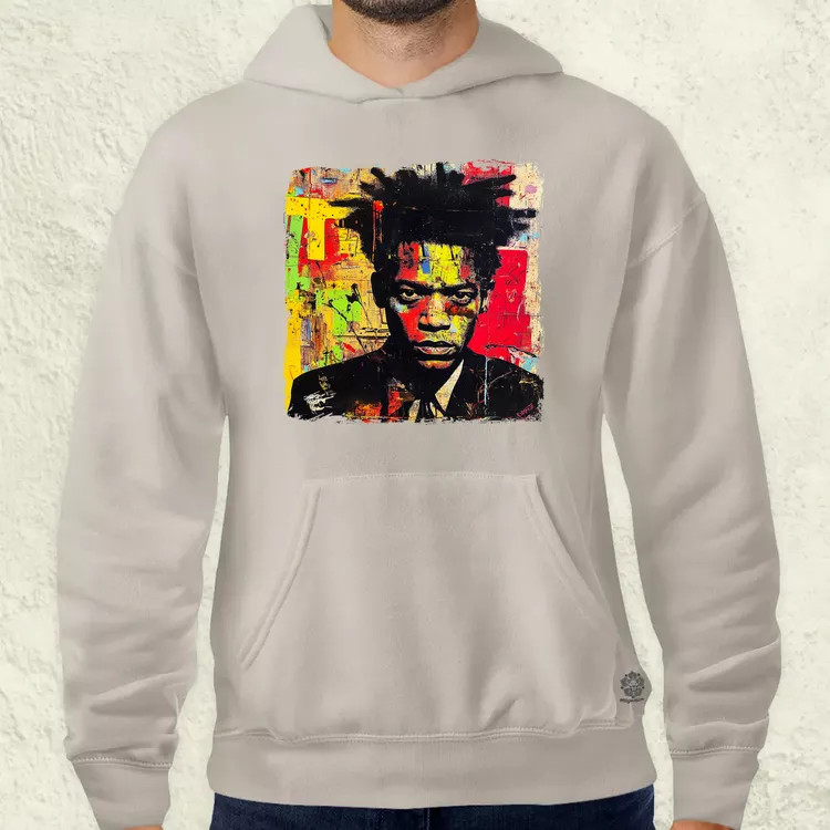 Basquiat pop art v7 férfi pulóver