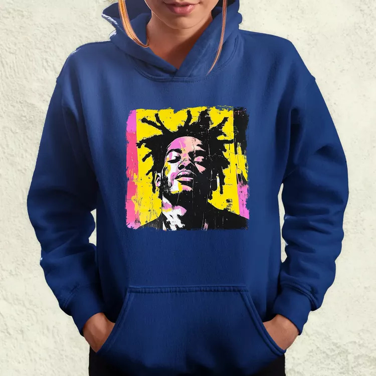 Basquiat pop art v8 női pulóver