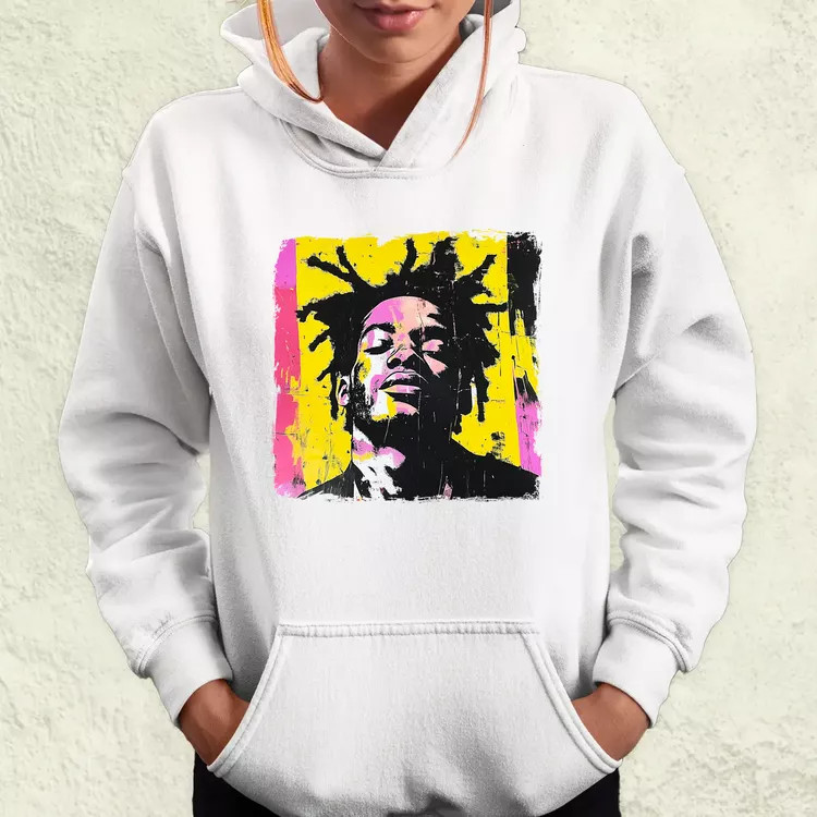 Basquiat pop art v8 női pulóver