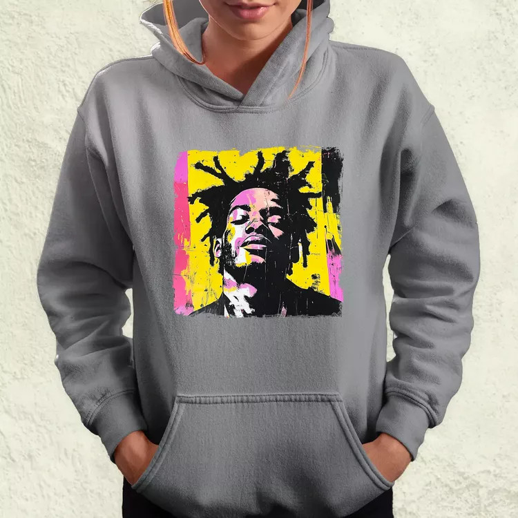 Basquiat pop art v8 női pulóver