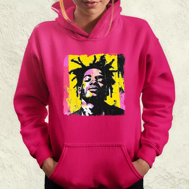 Basquiat pop art v8 női pulóver