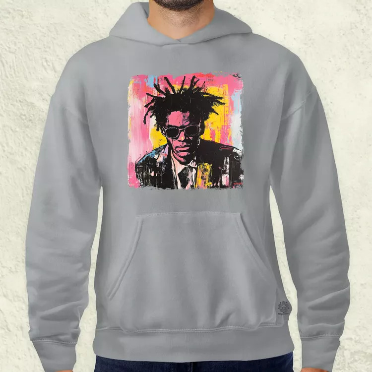 Basquiat pop art v9 férfi pulóver