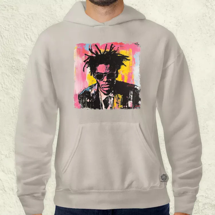 Basquiat pop art v9 férfi pulóver