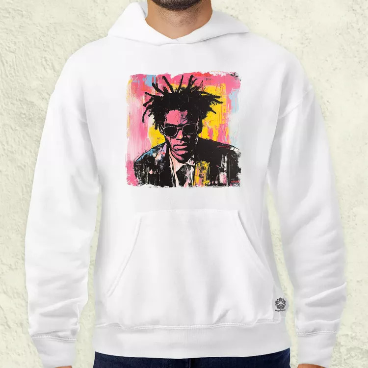 Basquiat pop art v9 férfi pulóver
