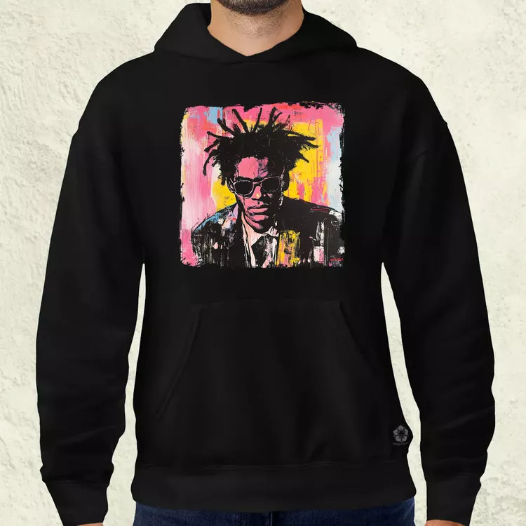 Basquiat pop art v9 férfi pulóver