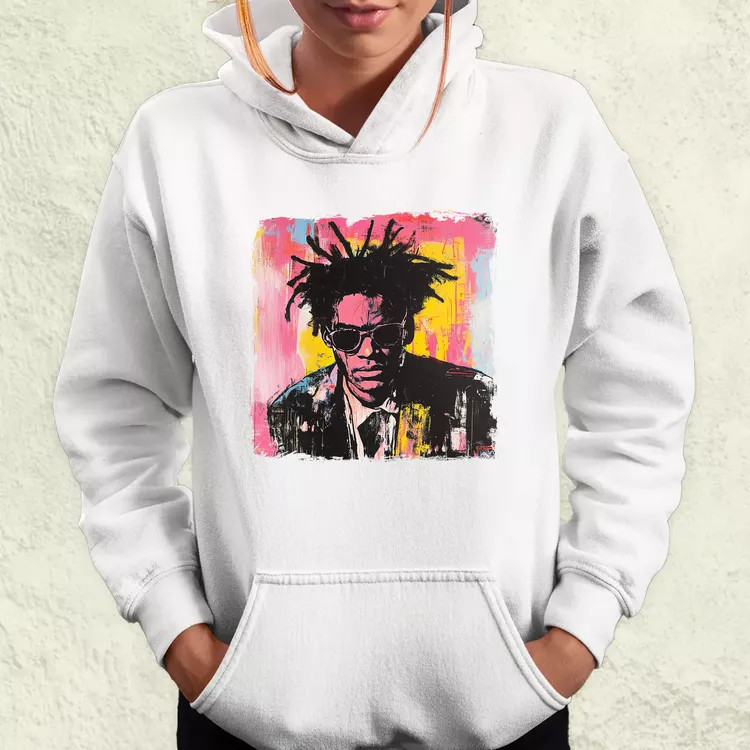 Basquiat pop art v9 női pulóver