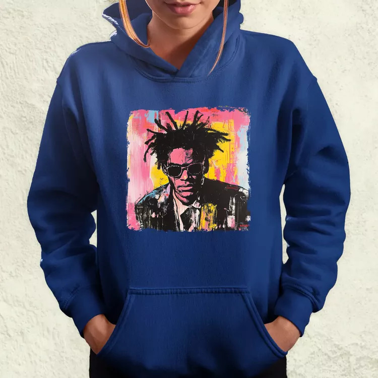 Basquiat pop art v9 női pulóver