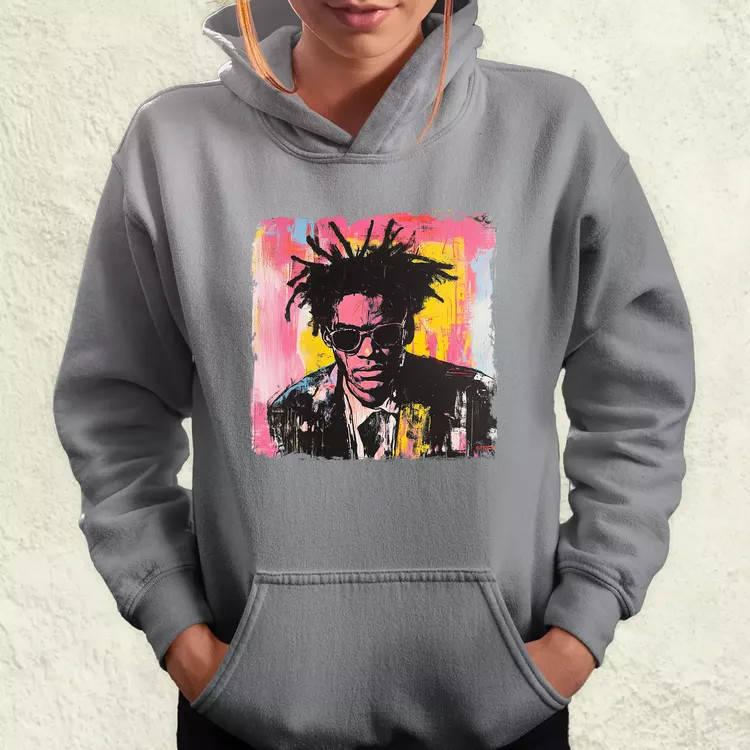 Basquiat pop art v9 női pulóver