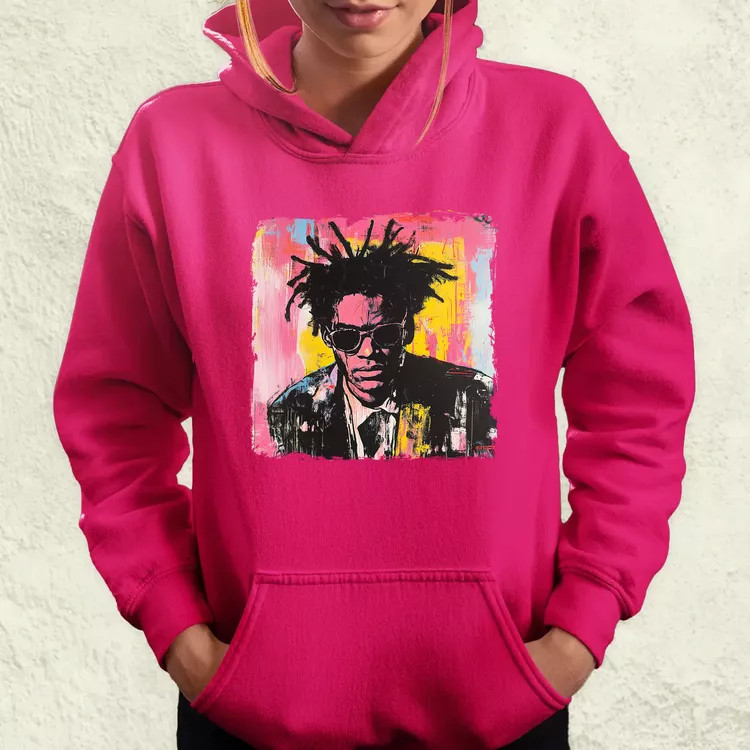 Basquiat pop art v9 női pulóver
