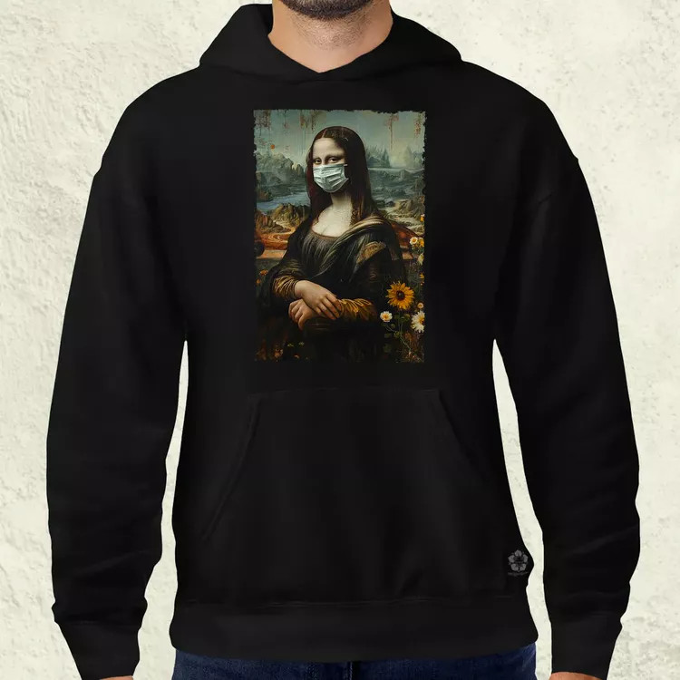 Covid Lisa v1 férfi pulóver