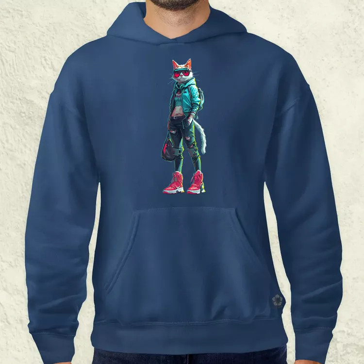 Valorant art macska v1 férfi pulóver