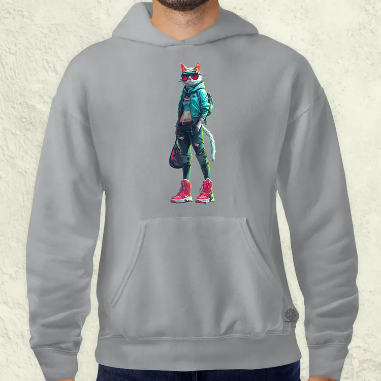 Valorant art macska v1 férfi pulóver