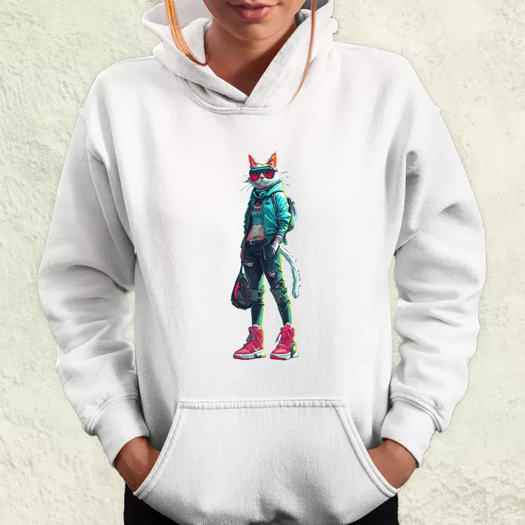 Valorant art macska v1 női pulóver
