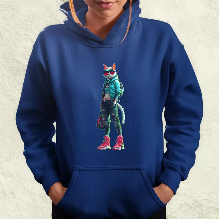 Valorant art macska v1 női pulóver