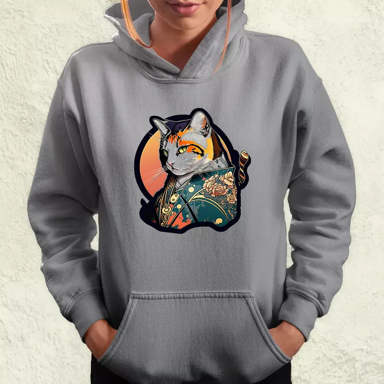 Yakuza macska v1 női pulóver