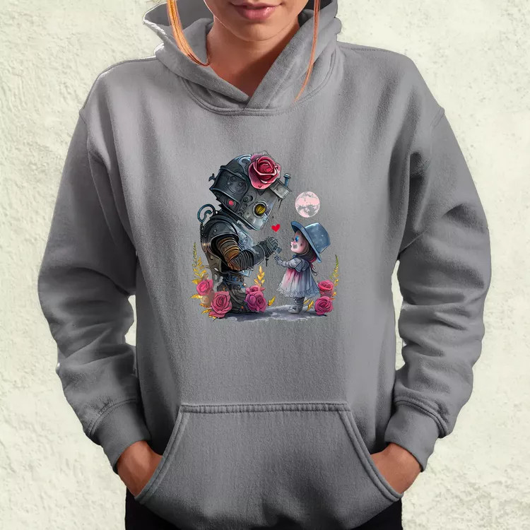 Steampunk szerelem v1 női pulóver