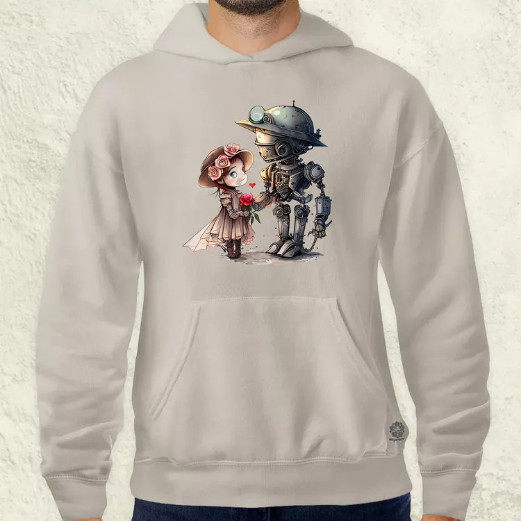 Steampunk szerelem v2 férfi pulóver