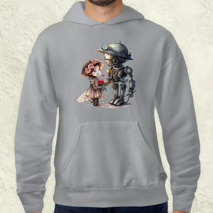 Steampunk szerelem v2 férfi pulóver