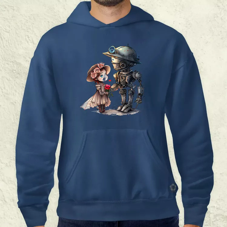 Steampunk szerelem v2 férfi pulóver