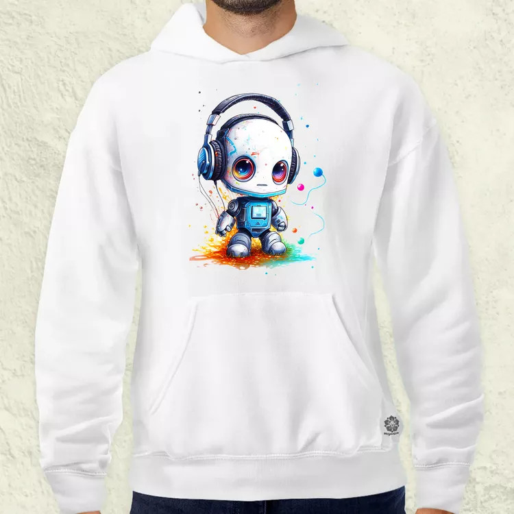 Baby robot v3 férfi pulóver
