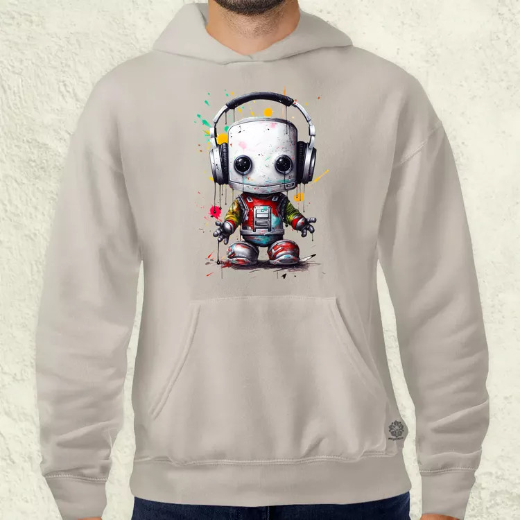 Baby robot v8 férfi pulóver