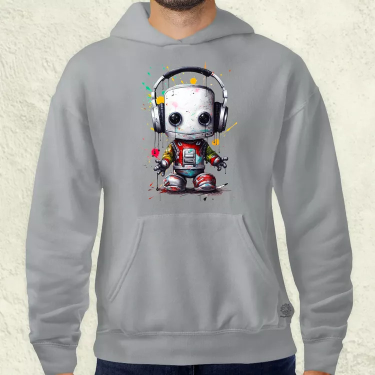 Baby robot v8 férfi pulóver
