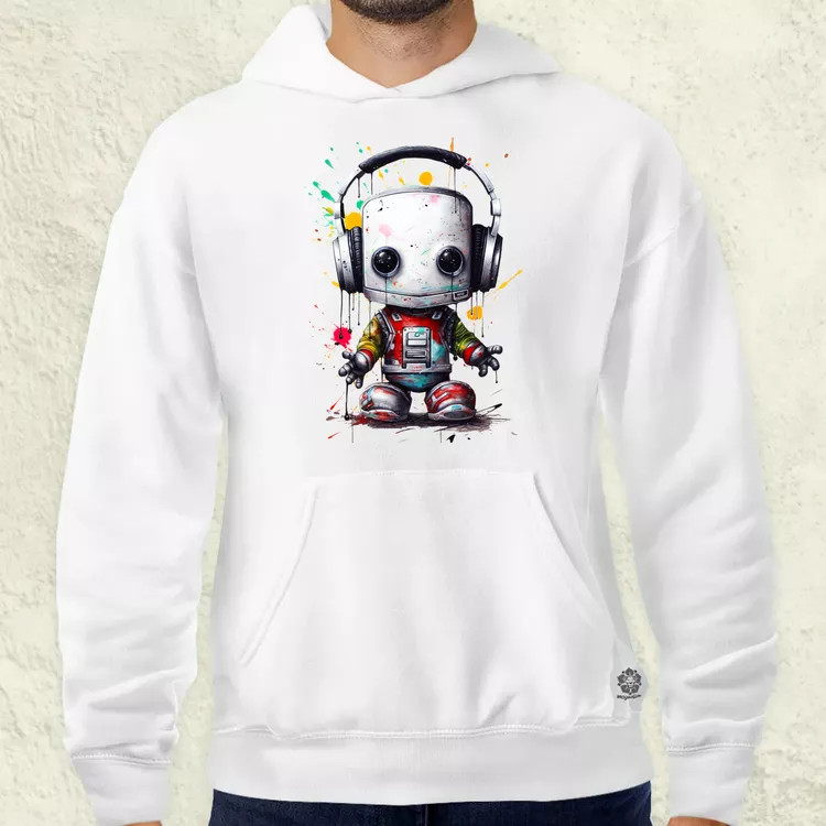 Baby robot v8 férfi pulóver