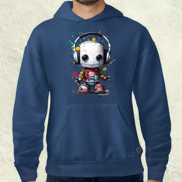 Baby robot v8 férfi pulóver