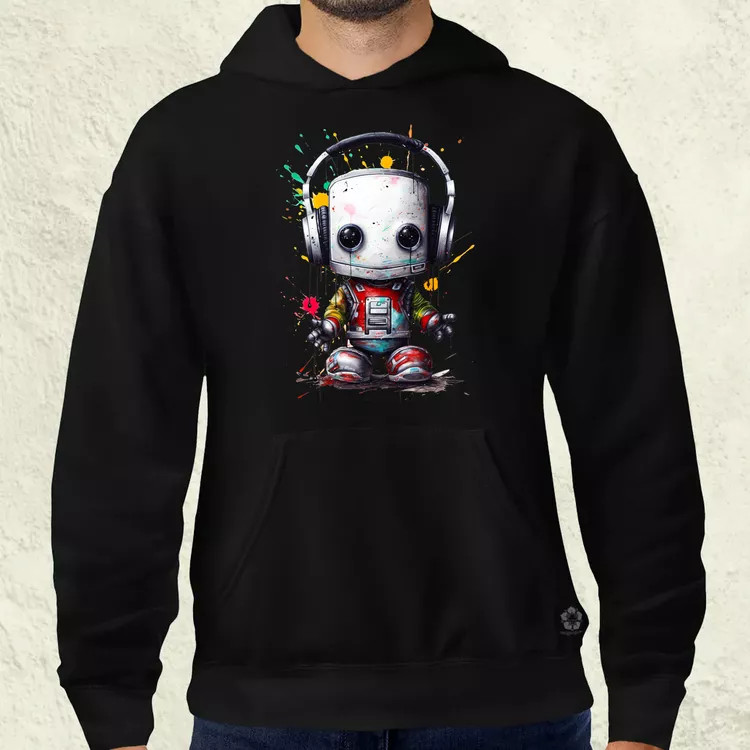 Baby robot v8 férfi pulóver