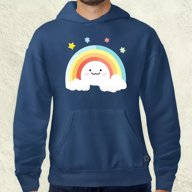 Cuki felhő v2 férfi pulóver
