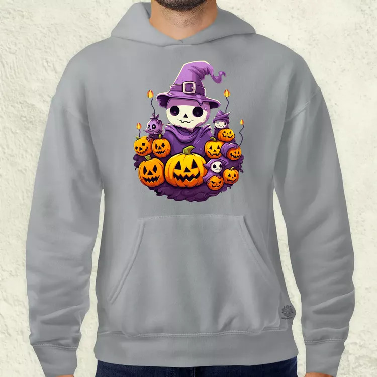 Cuki Halloween v1 férfi pulóver