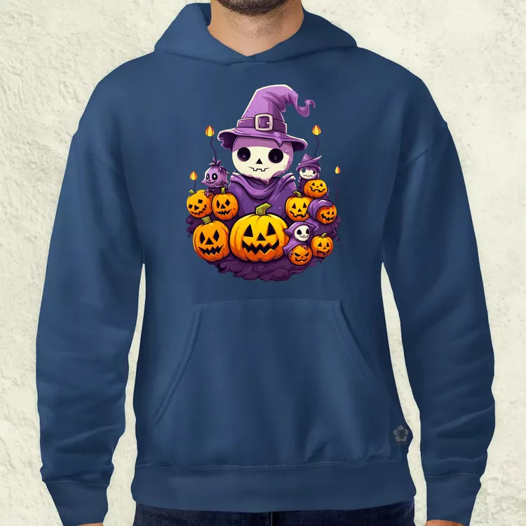 Cuki Halloween v1 férfi pulóver
