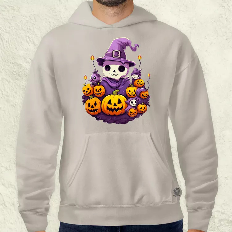 Cuki Halloween v1 férfi pulóver