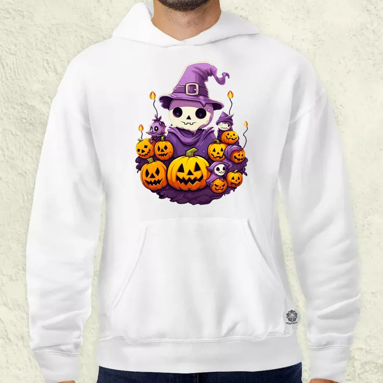 Cuki Halloween v1 férfi pulóver