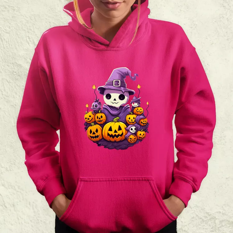 Cuki Halloween v1 női pulóver