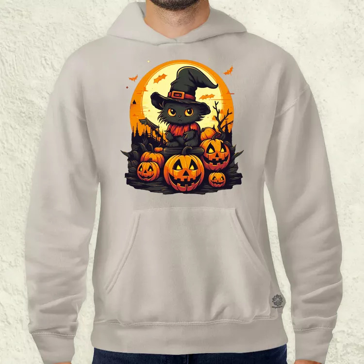 Cuki Halloween v2 férfi pulóver