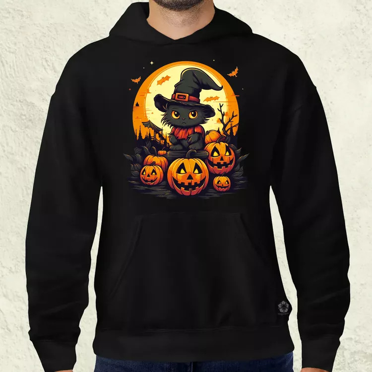 Cuki Halloween v2 férfi pulóver
