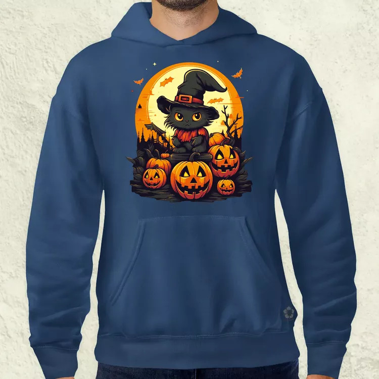 Cuki Halloween v2 férfi pulóver