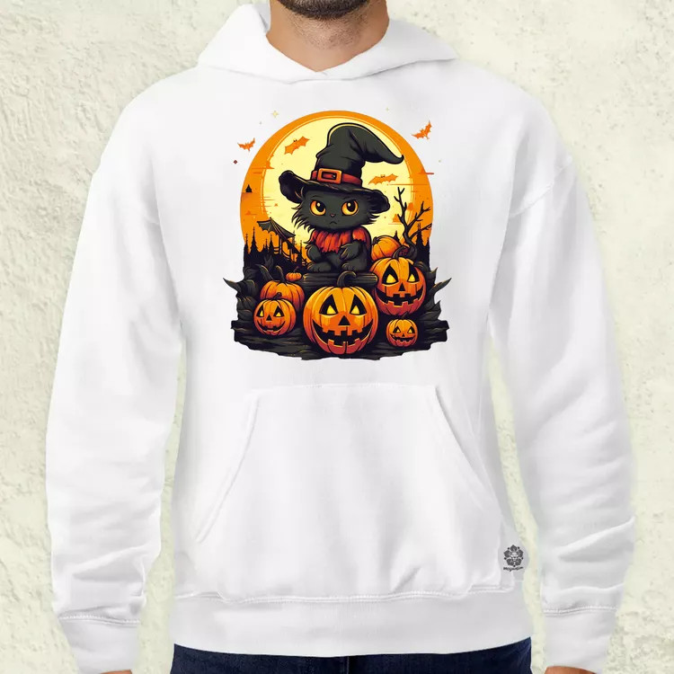 Cuki Halloween v2 férfi pulóver