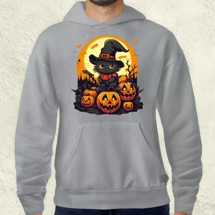 Cuki Halloween v2 férfi pulóver