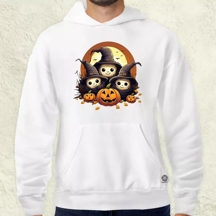 Cuki Halloween v3 férfi pulóver
