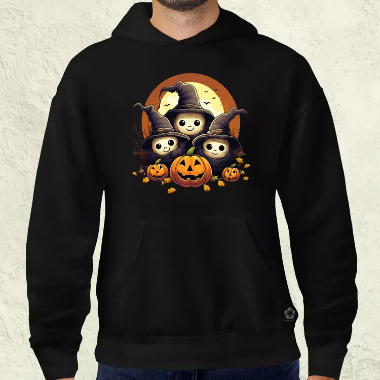 Cuki Halloween v3 férfi pulóver